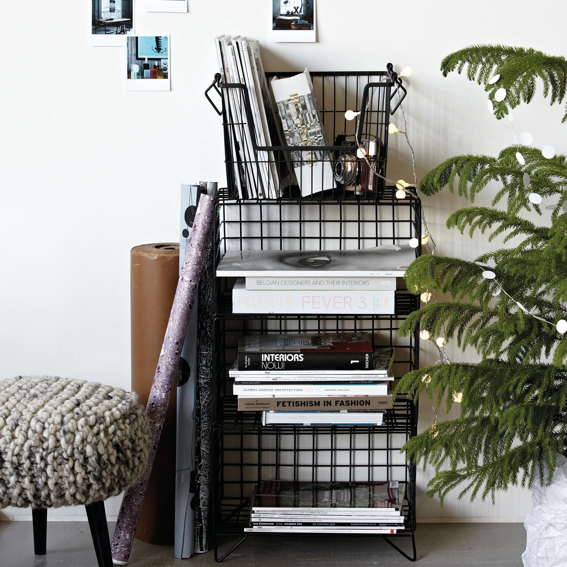 TAW 収納バスケット ラージ, matte black House Doctor | ハウスドクター