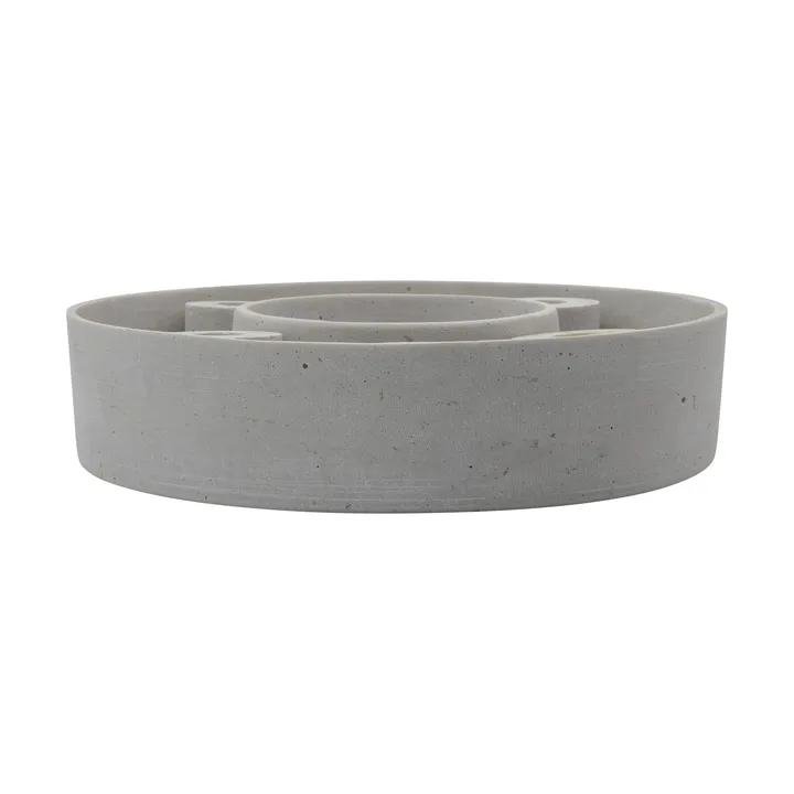 The Ring ブロックキャンドル用ホルダー Ø26 cm - Grey - House Doctor | ハウスドクター
