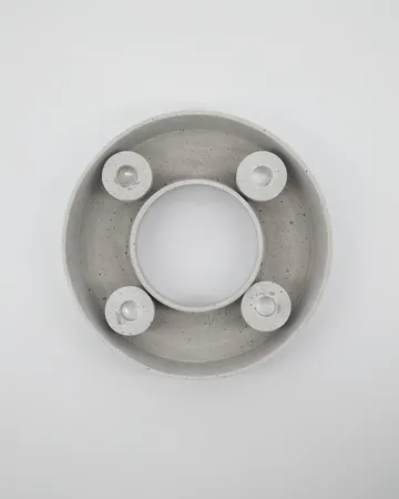 The Ring ブロックキャンドル用ホルダー Ø26 cm - Grey - House Doctor | ハウスドクター