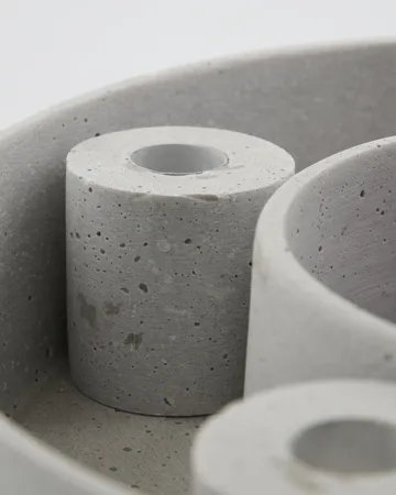 The Ring ブロックキャンドル用ホルダー Ø26 cm - Grey - House Doctor | ハウスドクター