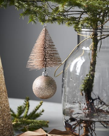 Tree and bell クリスマス デコレーション 15 cm - Sand  - House Doctor | ハウスドクター