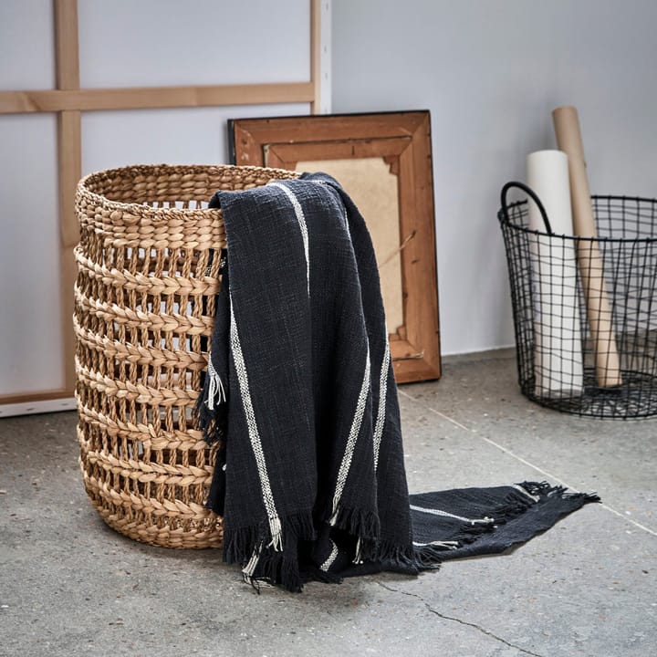 Tuur ベッドスプレッド 130x180 cm, Black off-white House Doctor | ハウスドクター