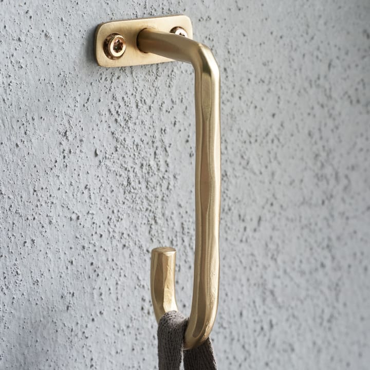 Welo フック 10 cm, Brushed brass House Doctor | ハウスドクター