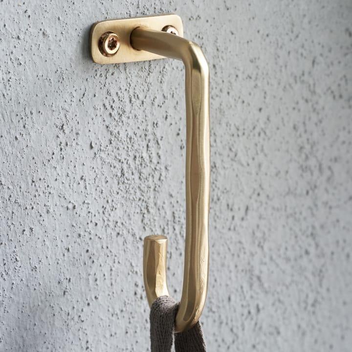Welo フック 10 cm - Brushed brass - House Doctor | ハウスドクター