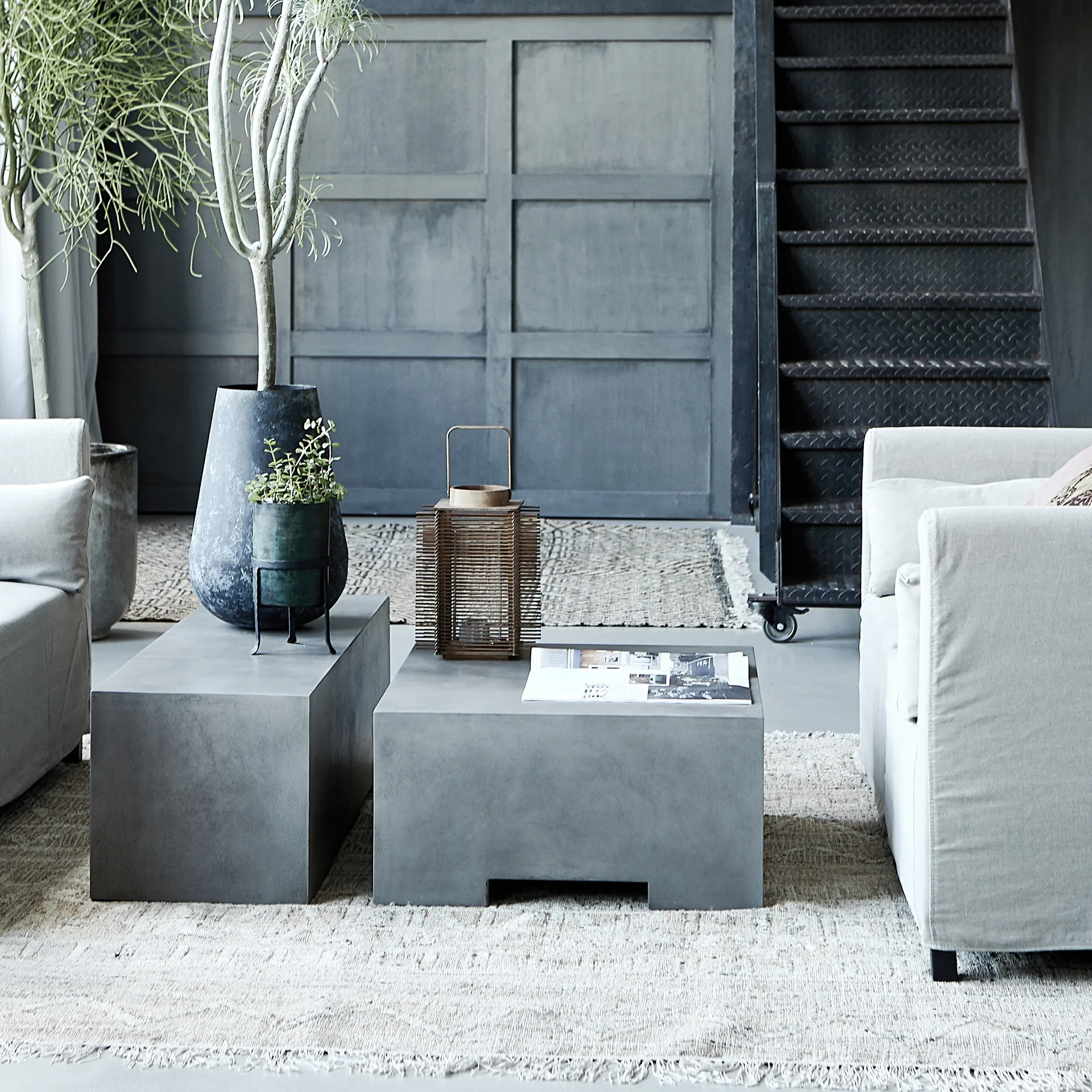 Wowe ラグ 180x180 cm, Beige House Doctor | ハウスドクター