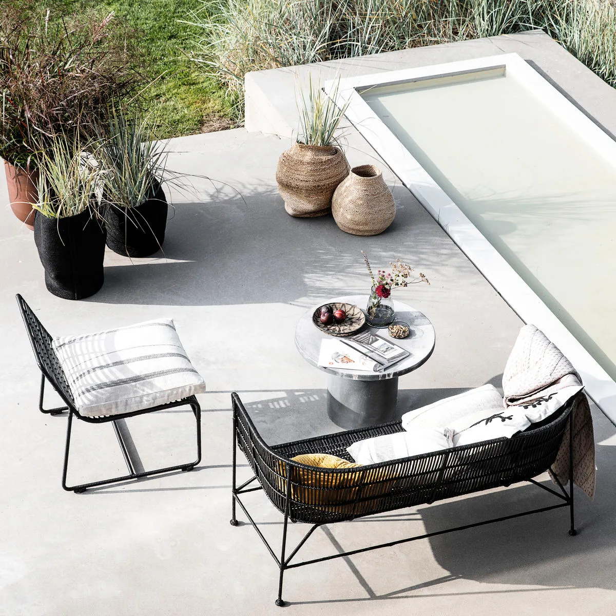 Zimba バスケット, 40 cm House Doctor | ハウスドクター