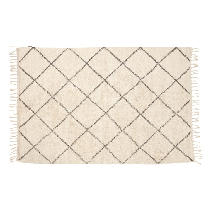 ラグ 120x180 cm viscose beige - White-gray - Hübsch