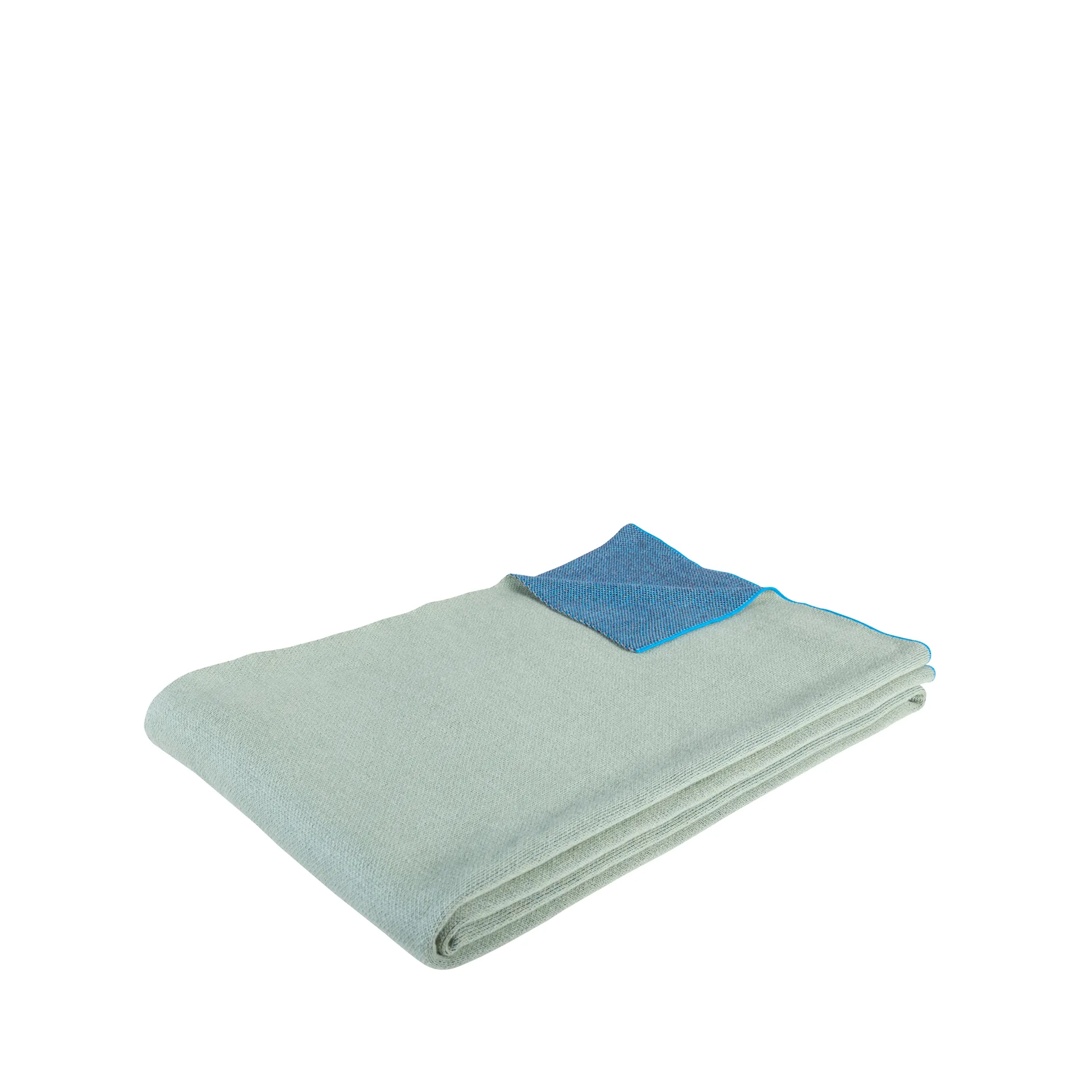 コットンスロー 130x200 cm, Green-blue Hübsch Interior