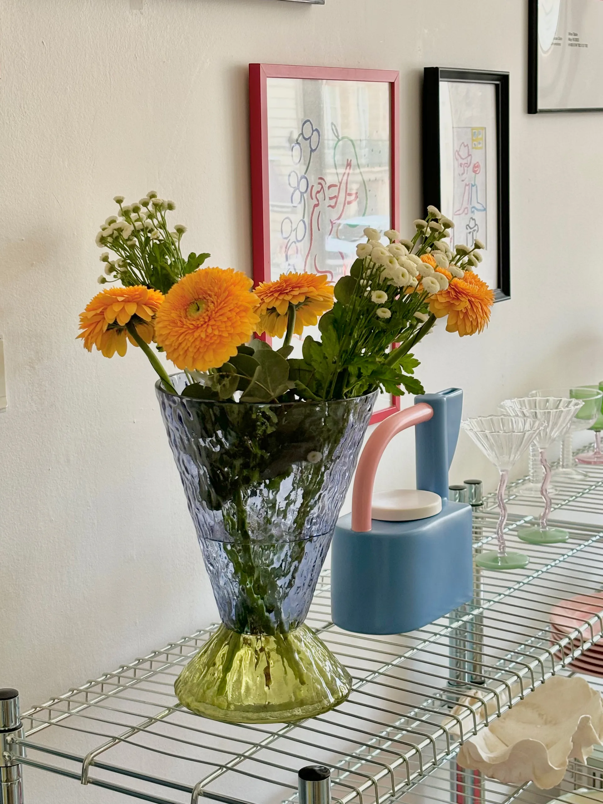 Abyss 花瓶, Blue Hübsch Interior