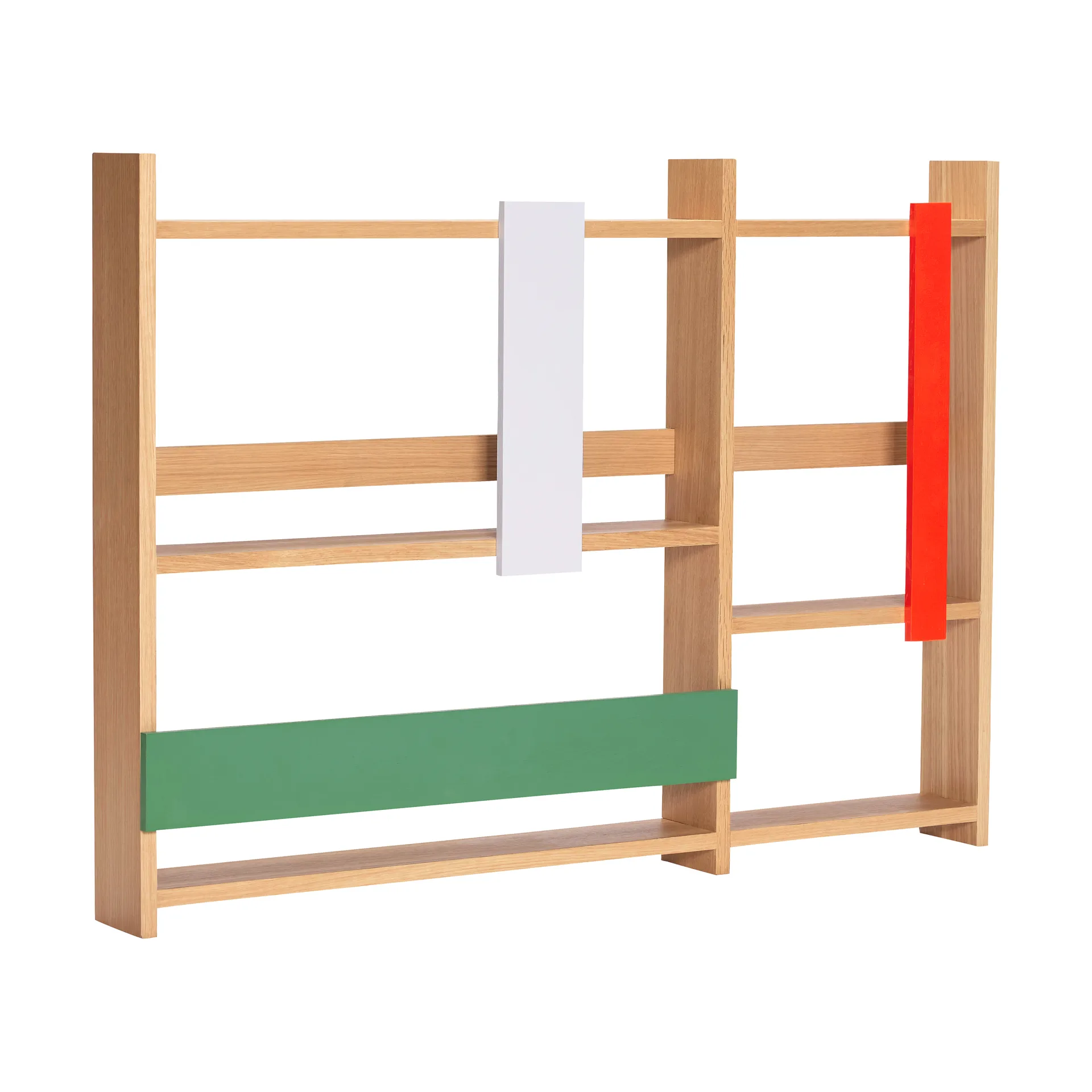Arki マガジンラック, Oak multi Hübsch Interior