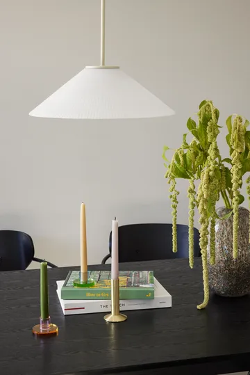 Astra キャンドルホルダー S - Pink-orange - Hübsch Interior