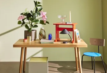 Brick キャンドルホルダー - Green - Hübsch Interior