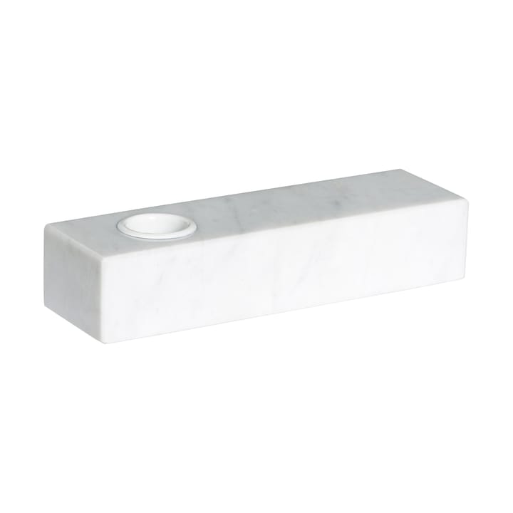 Brick キャンドルホルダー - White - Hübsch