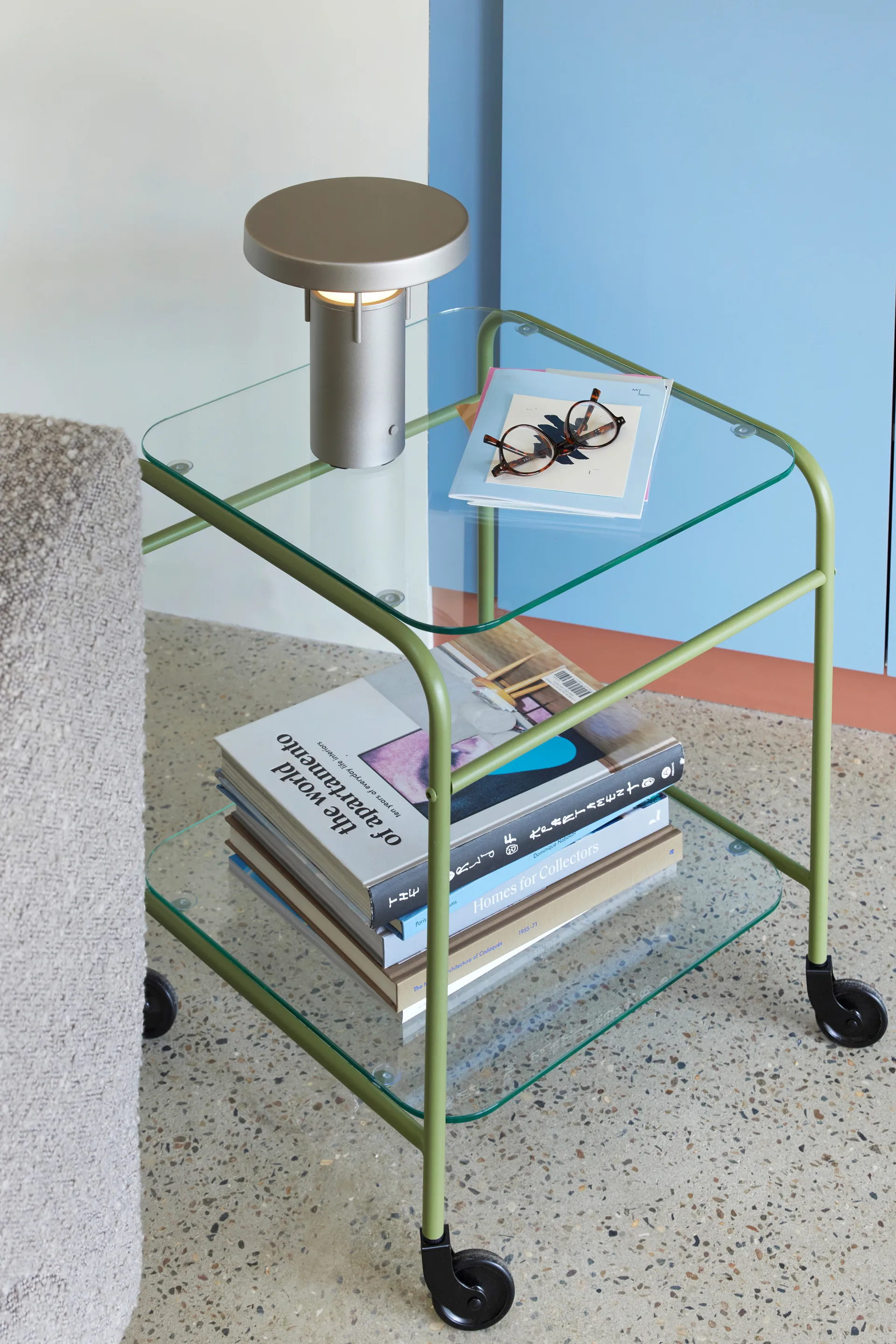 BringMe ミニポータブルテーブルランプ, Metallic sand Hübsch Interior