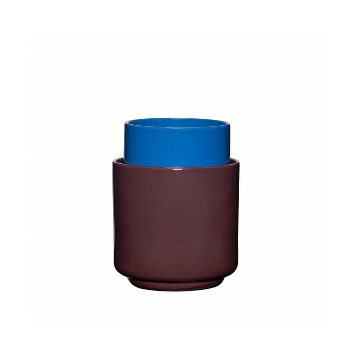 Deux ポットセット 2パーツ - Maroon-blue - Hübsch