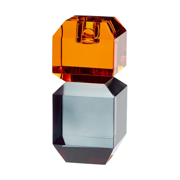 Gem キャンドルホルダー - Orange-grey - Hübsch