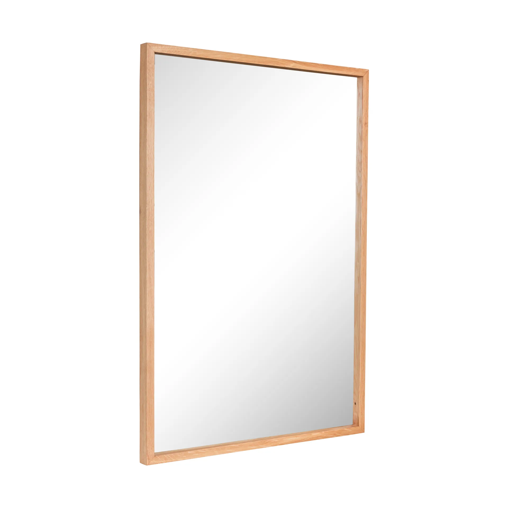 Glimpse ウォールミラー medium, Oak Hübsch Interior