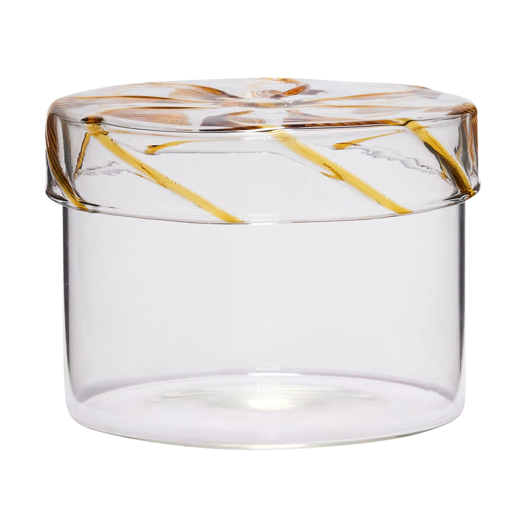 Heir 収納ジャー low, Yellow Hübsch Interior