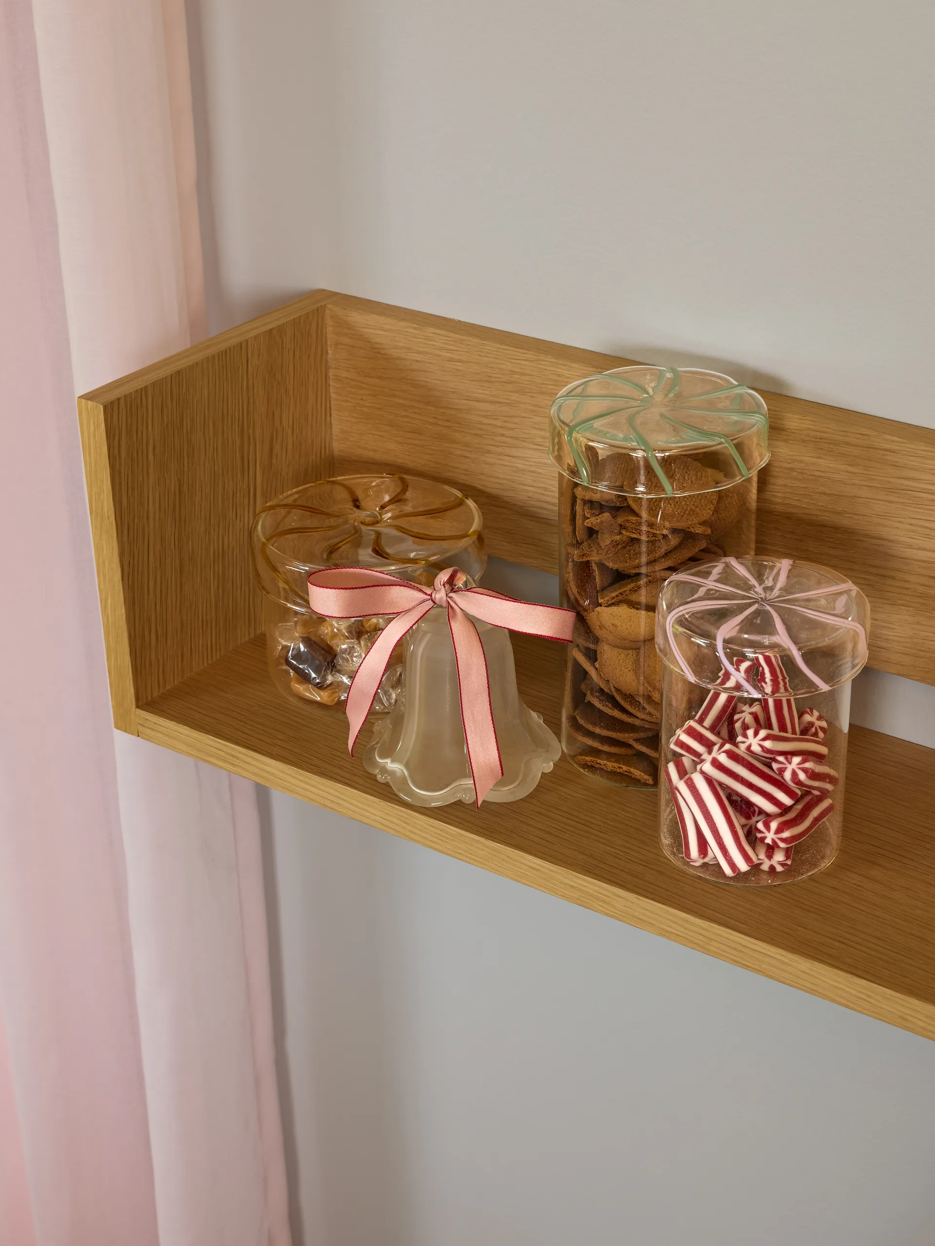 Heir 収納ジャー low, Yellow Hübsch Interior