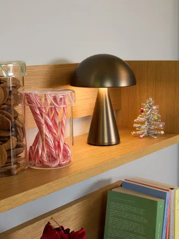 Heir 収納ジャー グラス M - Pink - Hübsch Interior