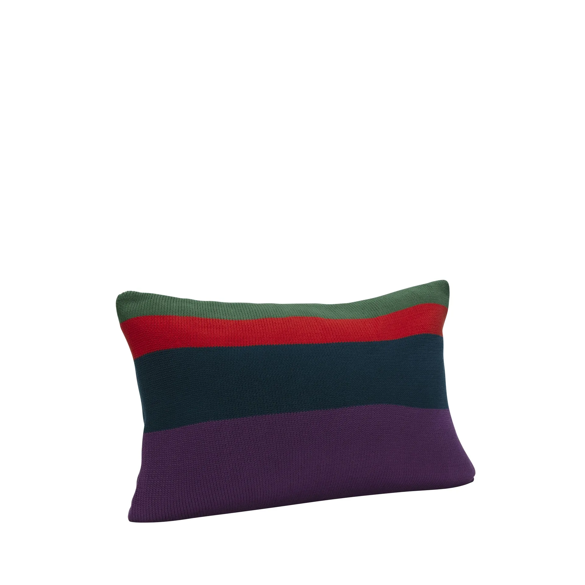 Line クッション 40x60 cm, Green-red-purple-black Hübsch Interior