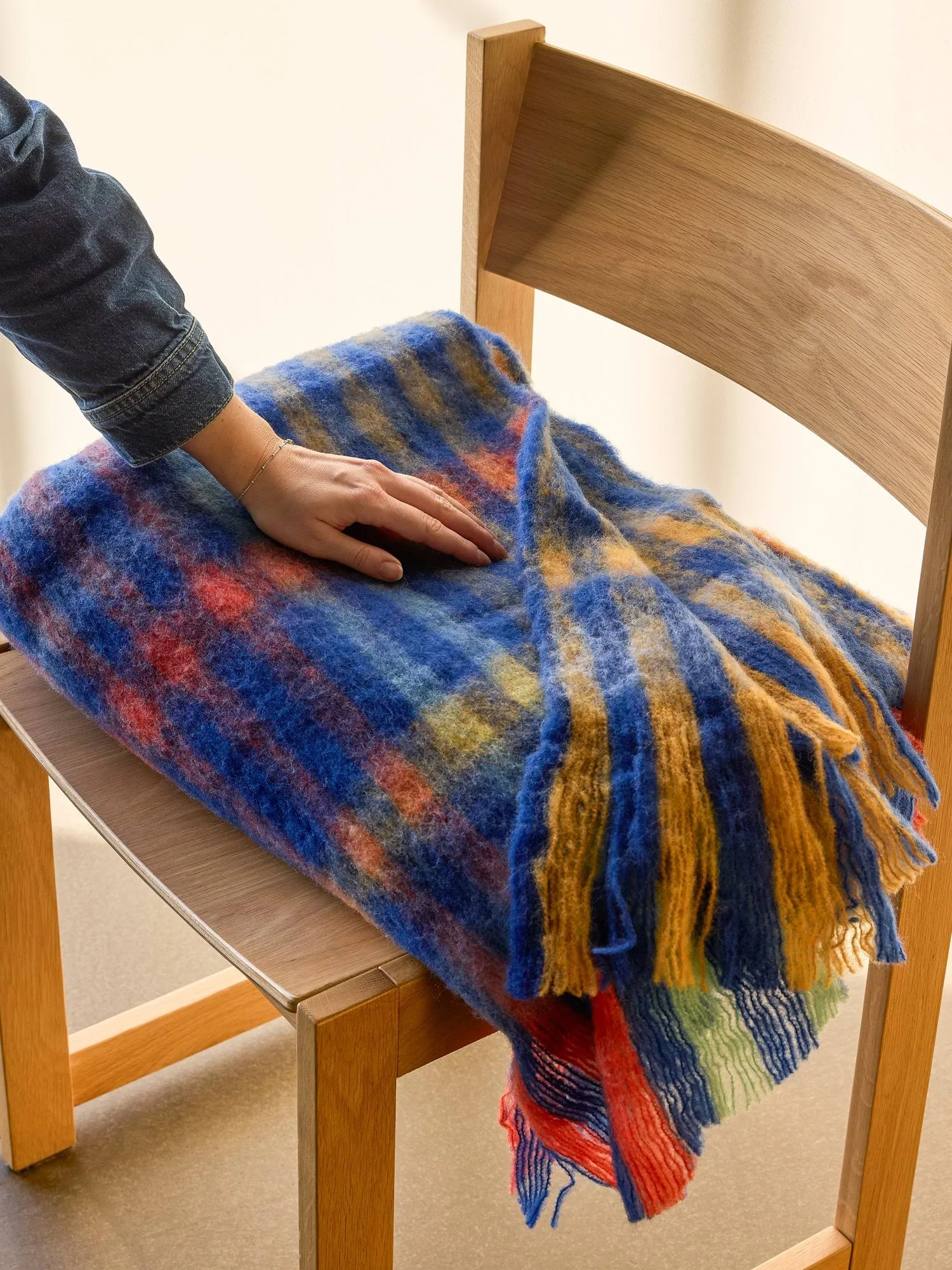 Loom スローブランケット, Multicolour, 140x200 cm Hübsch Interior