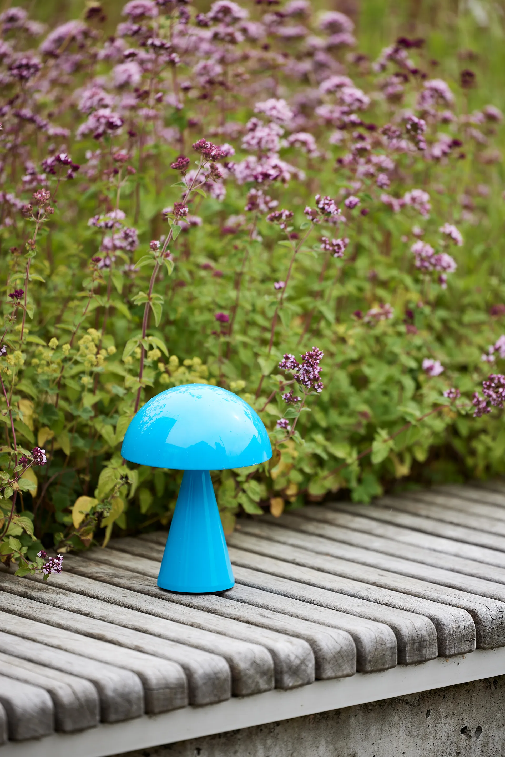 Mush ポータブルテーブルランプ, Blue Hübsch Interior