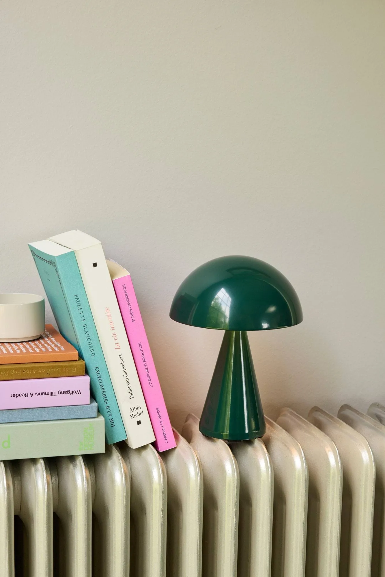 Mush ポータブルテーブルランプ, Dark green, 20 cm Hübsch Interior