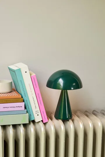 Mush ポータブルテーブルランプ - Dark green, 20 cm - Hübsch Interior