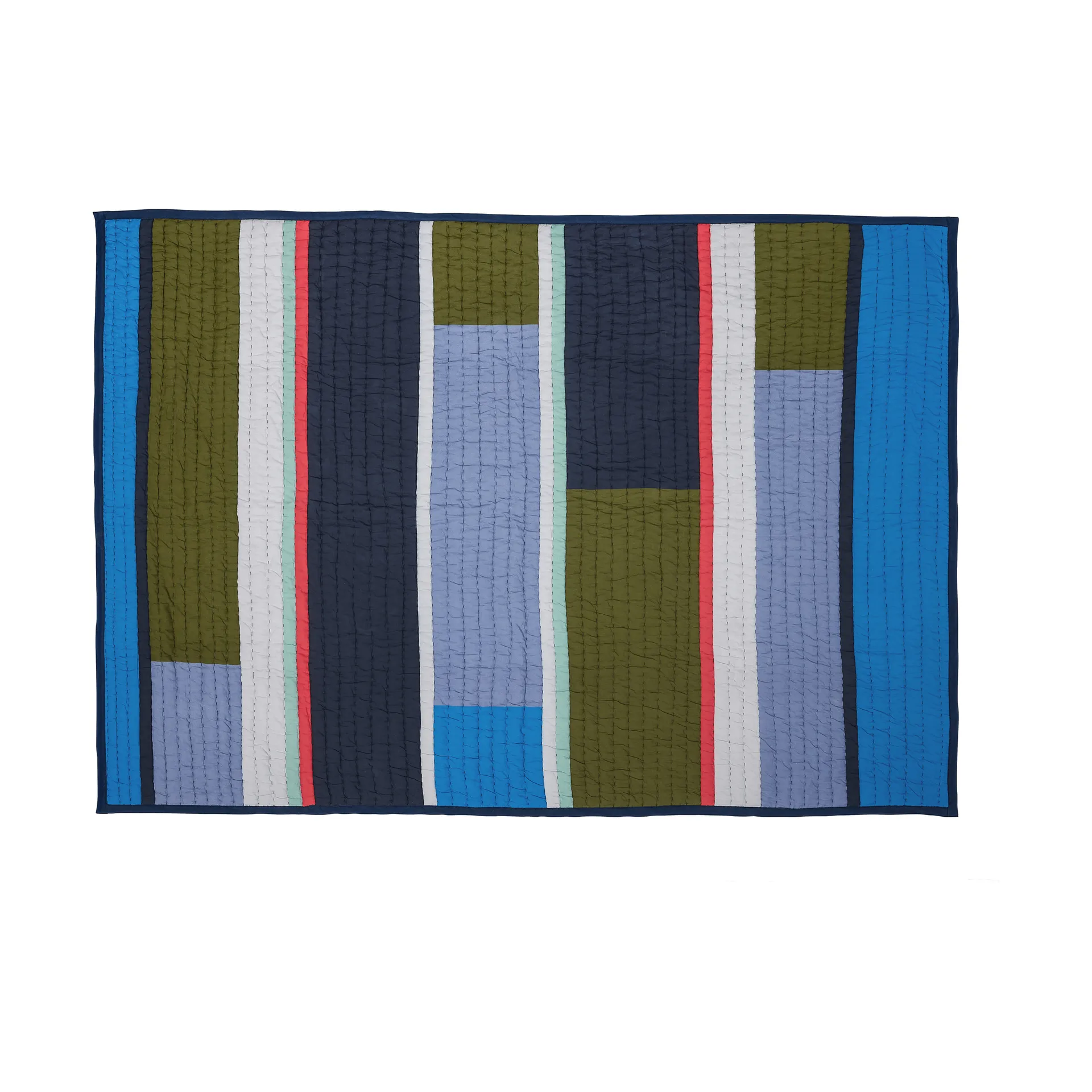 Pavilion スロー, Blue-multicolour, 140x200 cm Hübsch Interior
