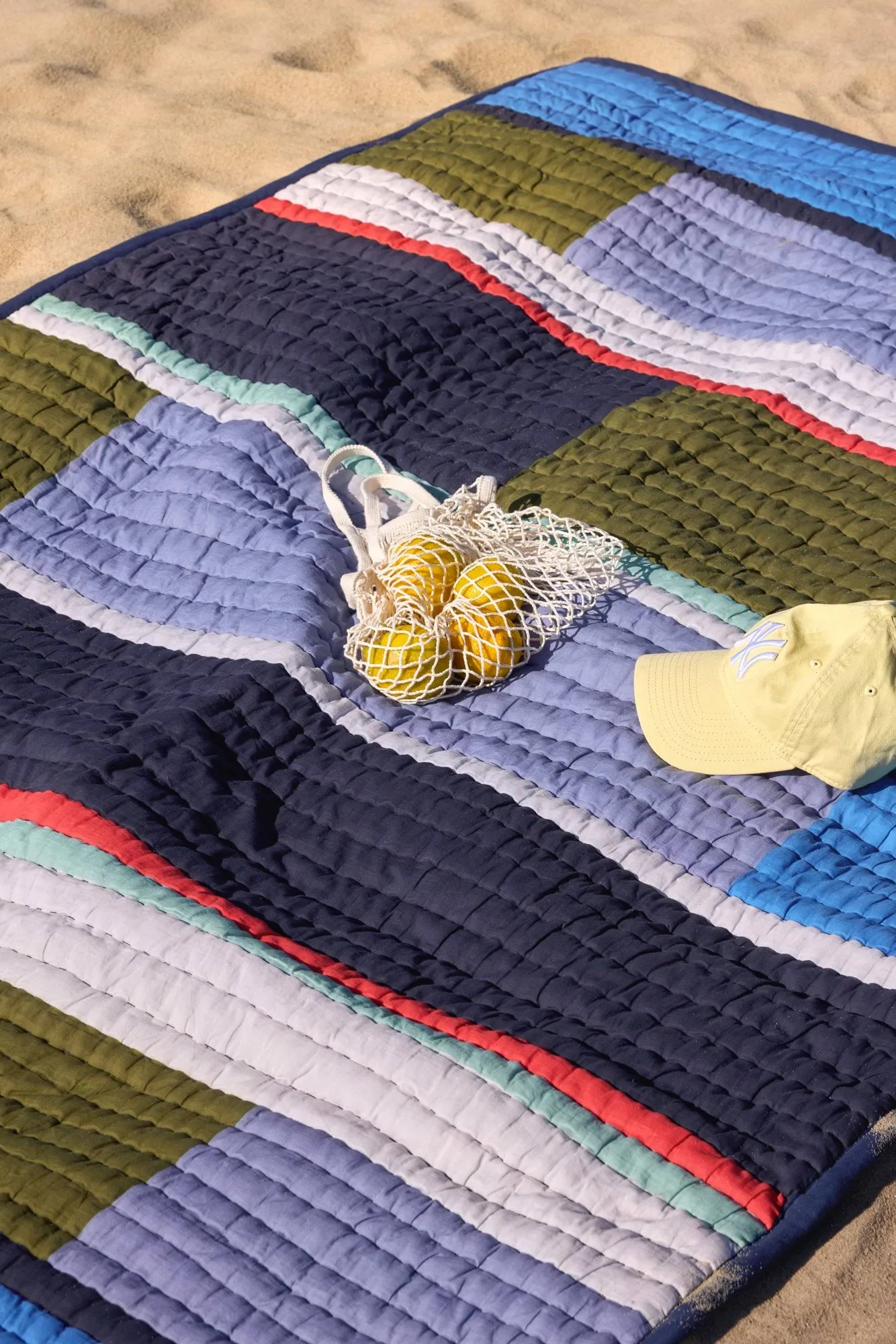 Pavilion スロー, Blue-multicolour, 140x200 cm Hübsch Interior