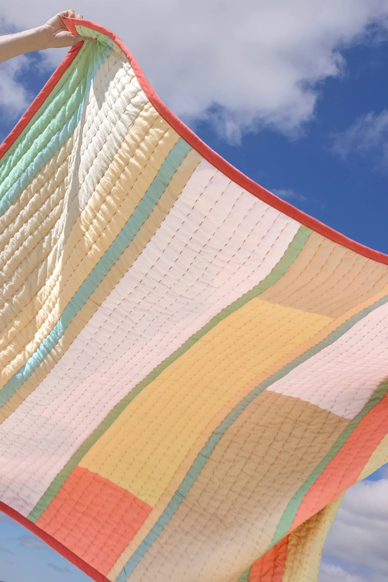 Pavilion スロー, Coral-multicolour, 140x200 cm Hübsch Interior