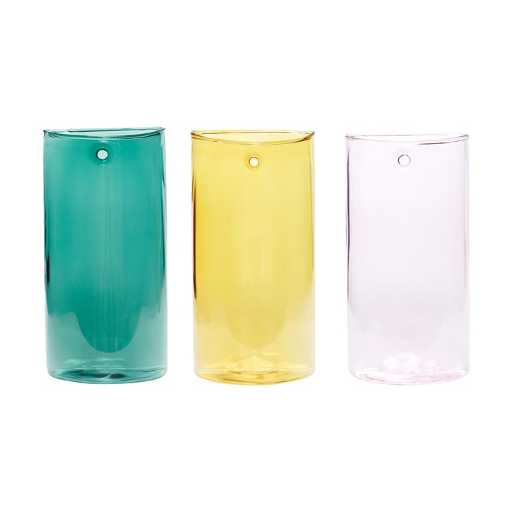 Popsicle 花瓶セット 3ピース - Multicolor - Hübsch