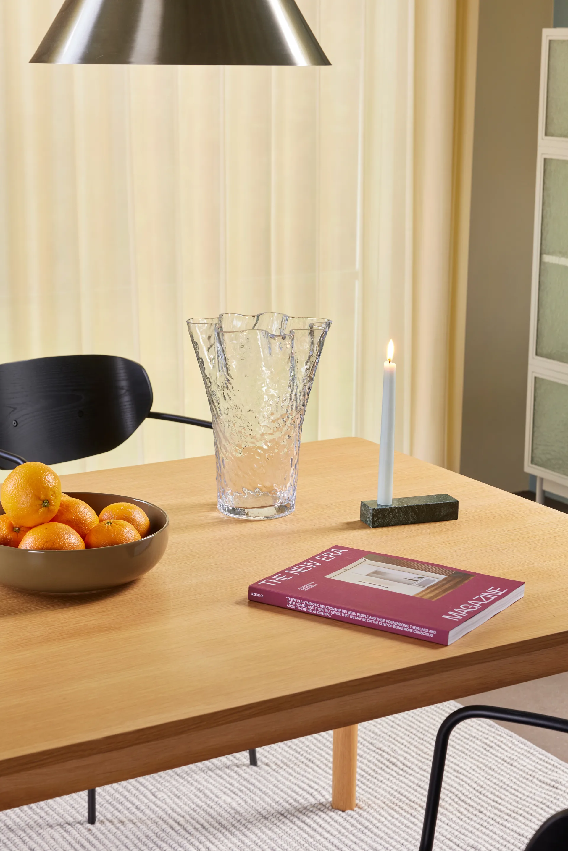 Ruffle 花瓶, Clear Hübsch Interior