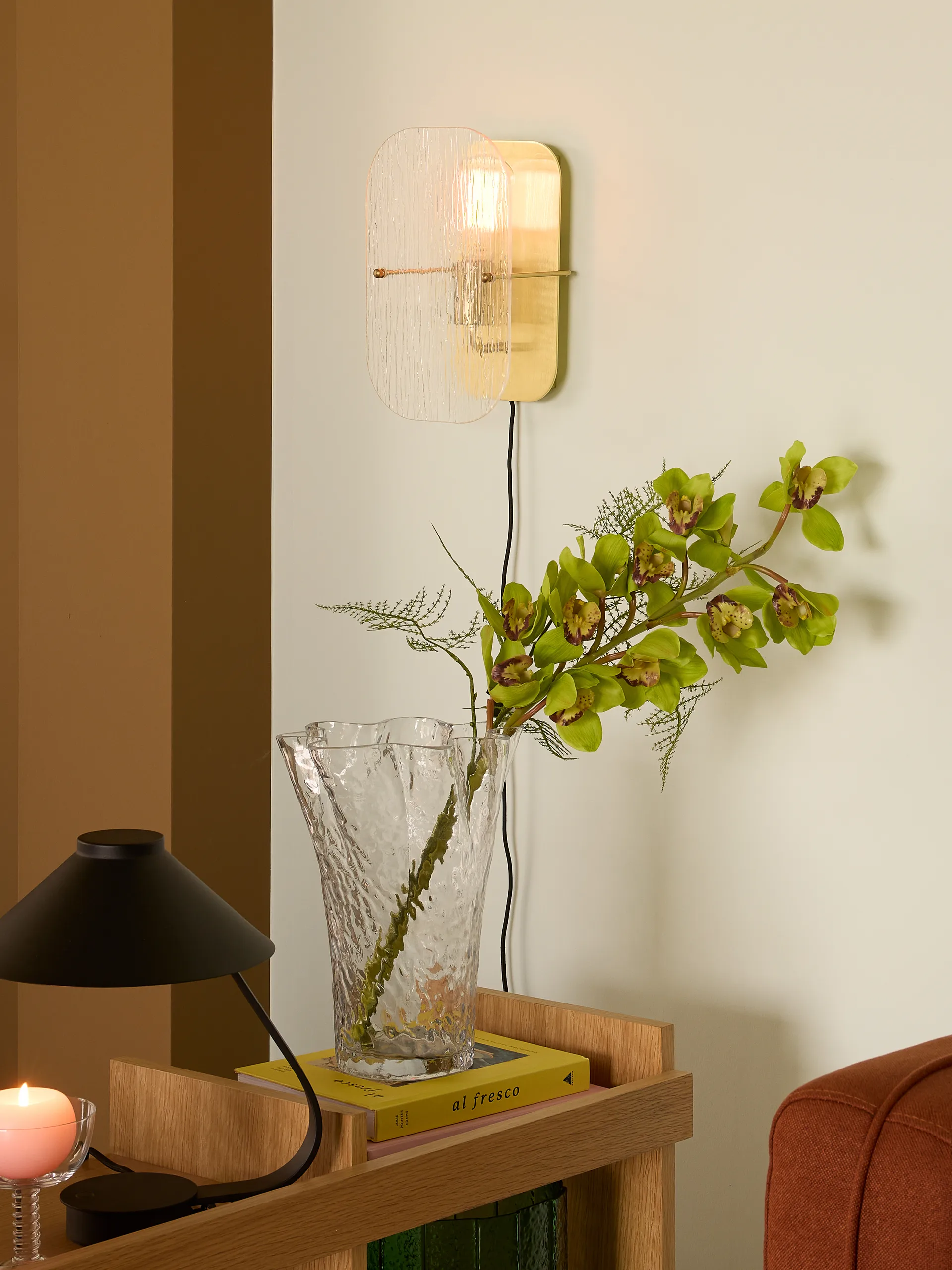 Ruffle 花瓶, Clear Hübsch Interior