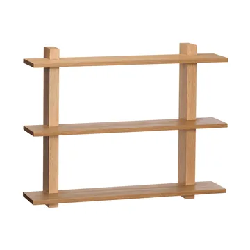 Simple ウォールシェルフ - オーク、60x47x60 cm - Hübsch