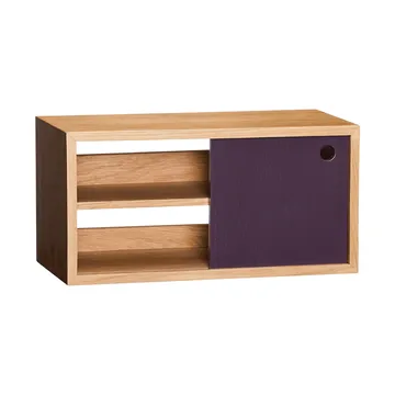 Slide シェルフ - Burgundy, 40x20x20 cm - Hübsch
