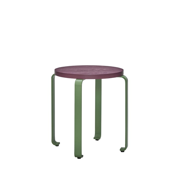 Smile スツール - Burgundy-green - Hübsch