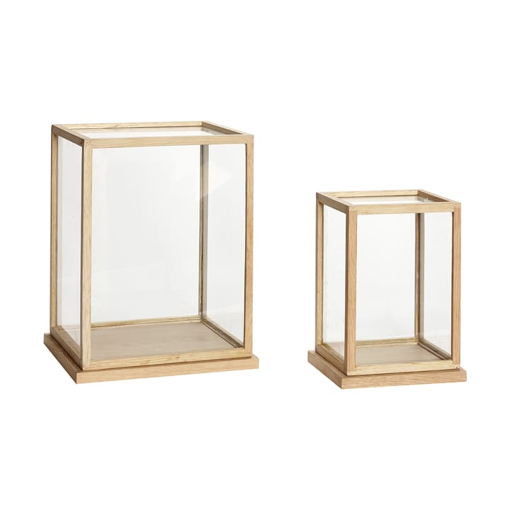 Spectacle ディスプレイボックス L 2個セット - Oak - Hübsch
