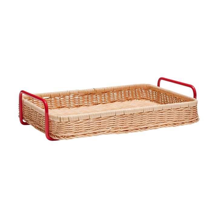 Splint サービングトレイ - Red-natural - Hübsch