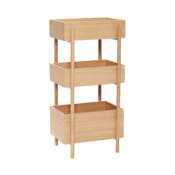 Stack コンソールテーブル - Oak - Hübsch