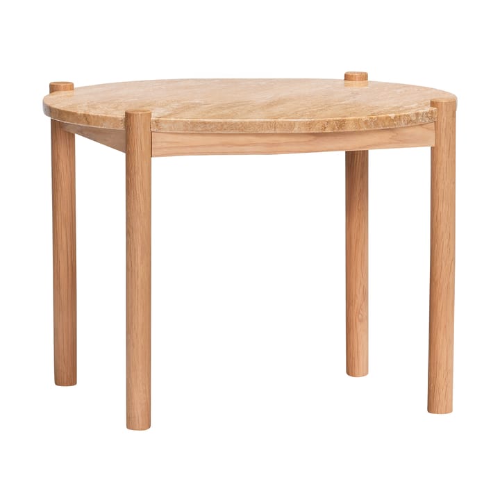 Trava コーヒーテーブル - Oak Travertine - Hübsch