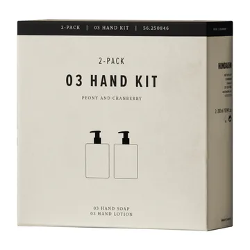 Humdakin ハンドケアキット 2 x 300 ml - Peony & cranberry - Humdakin
