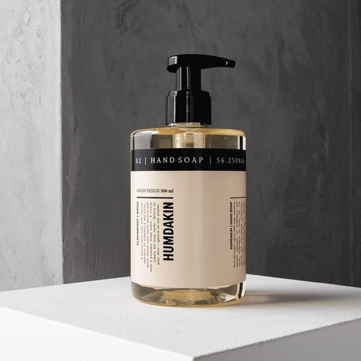 Humdakin ハンドソープ 300 ml, Elderberry & birch Humdakin