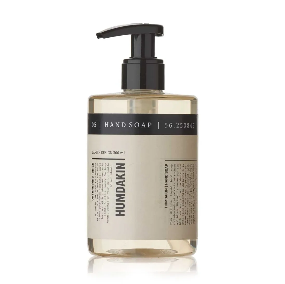 Humdakin ハンドソープ 300 ml, Rhubarb & birch Humdakin