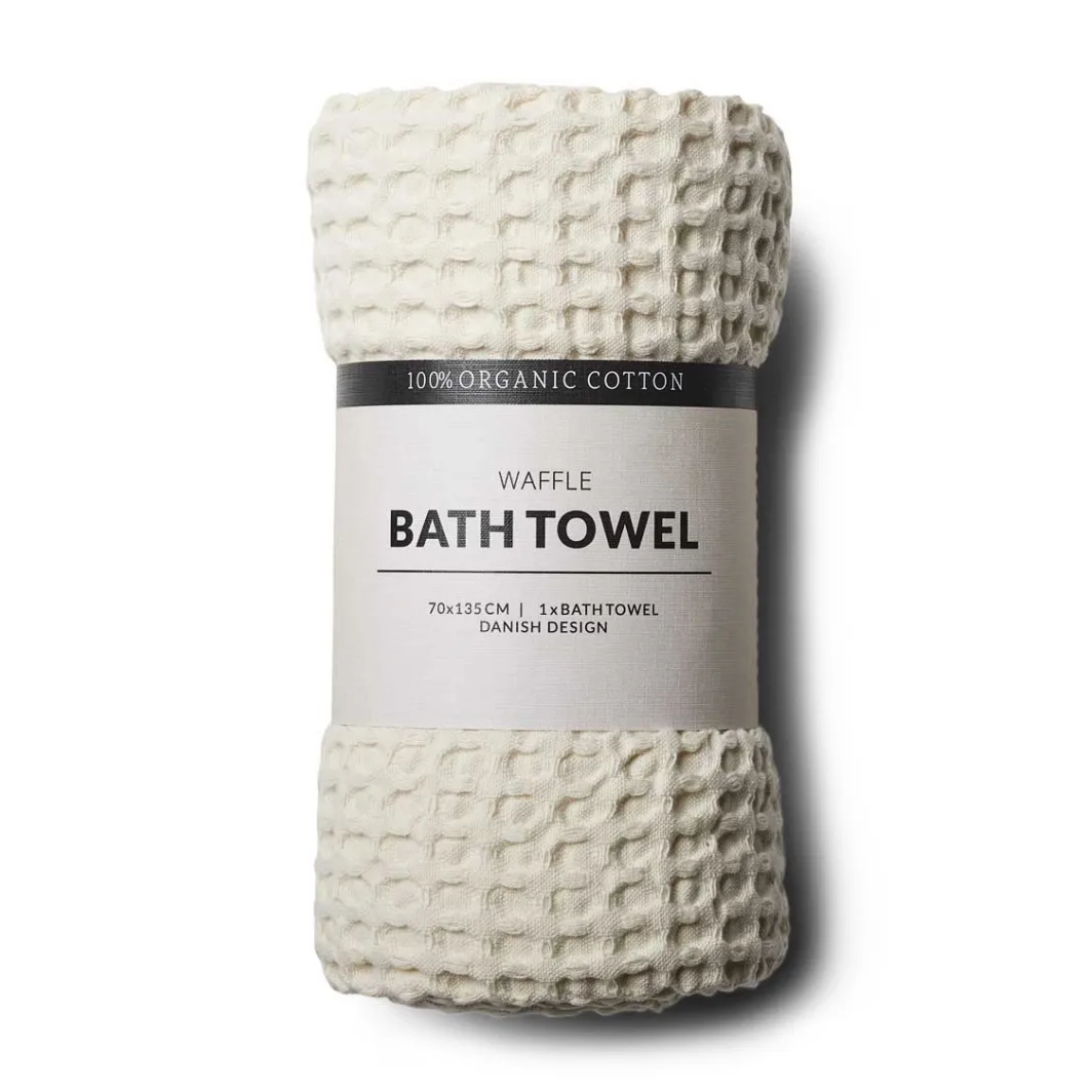 Humdakin ワッフル バスタオル 70x135 cm, Shell Humdakin