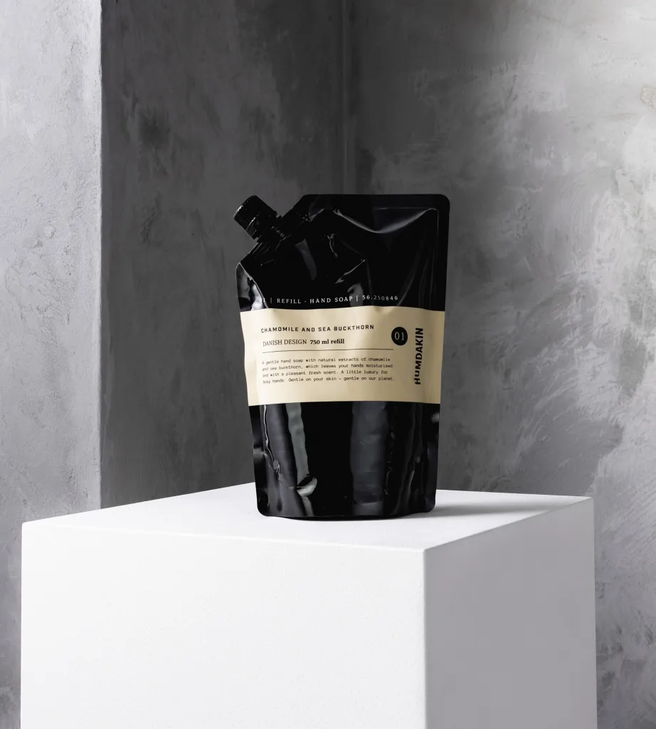 Humdakin ハンドソープ リフィル用 750 ml, Chamomille & sea buckthorn Humdakin