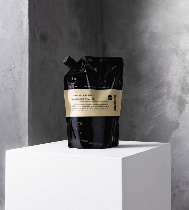 Humdakin ハンドソープ リフィル用 750 ml, Elderberry & birch Humdakin