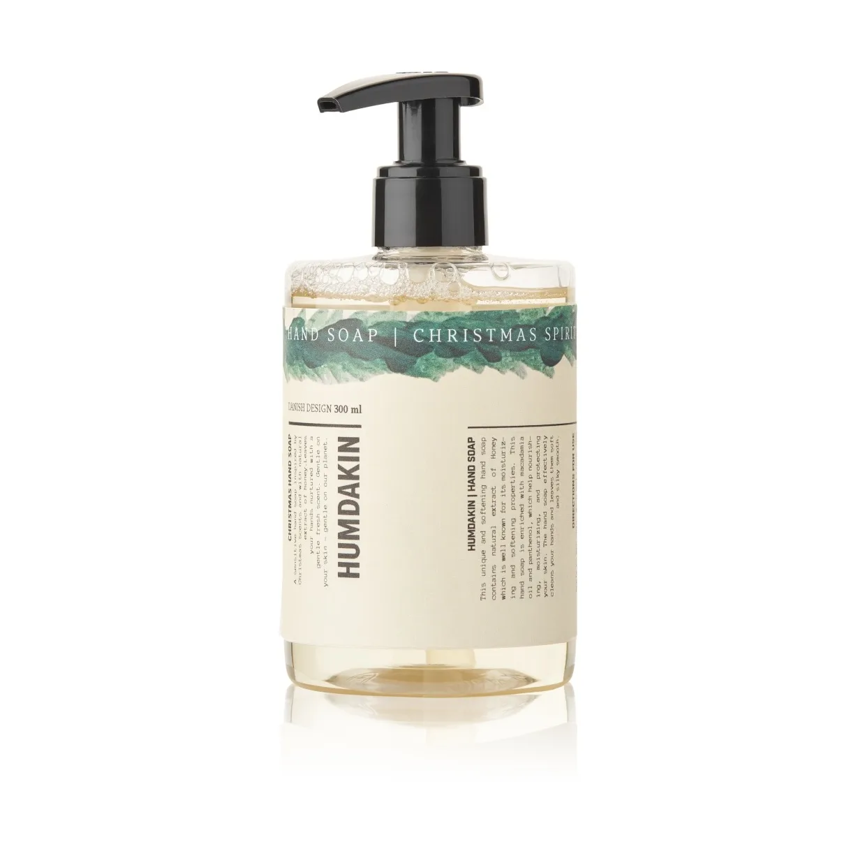 Humdakin Christmas Spirit 2023 ハンドソープ 300 ml, Honey & christmas spices Humdakin
