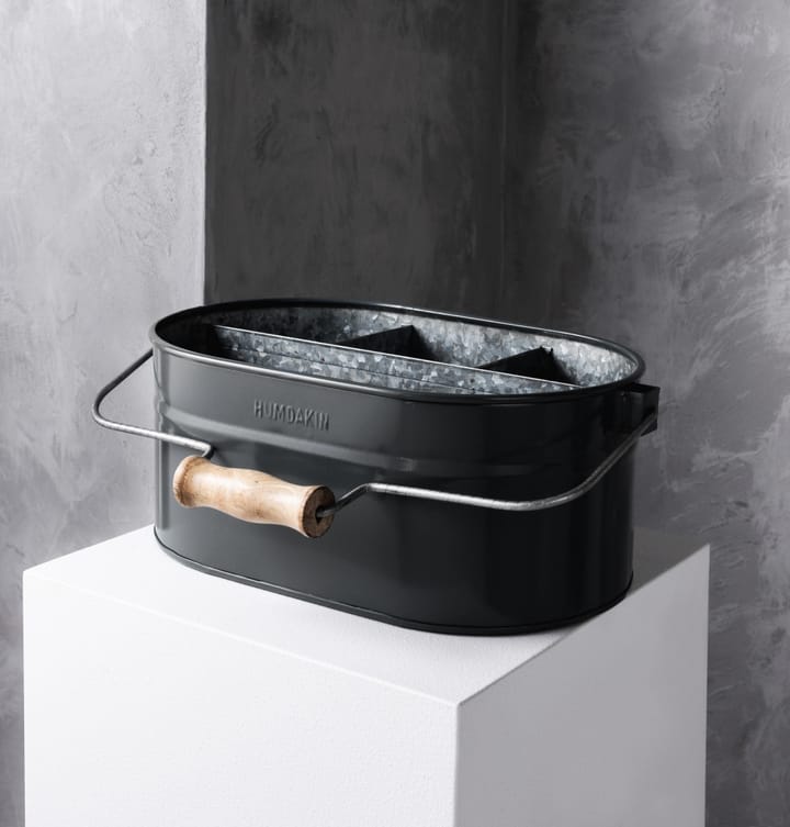 Humdakin System bucket 収納ボックス 30x19 cm, Matte black Humdakin
